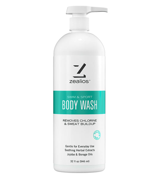 Zealios Skin Care Revival Swim and Sport Body Wash, 32 oz