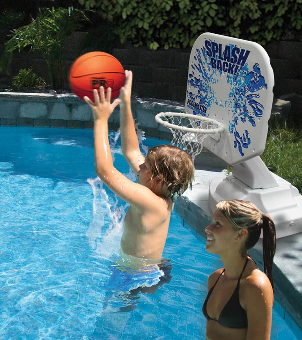 Poolmaster Splashback Poolside Basketball Game