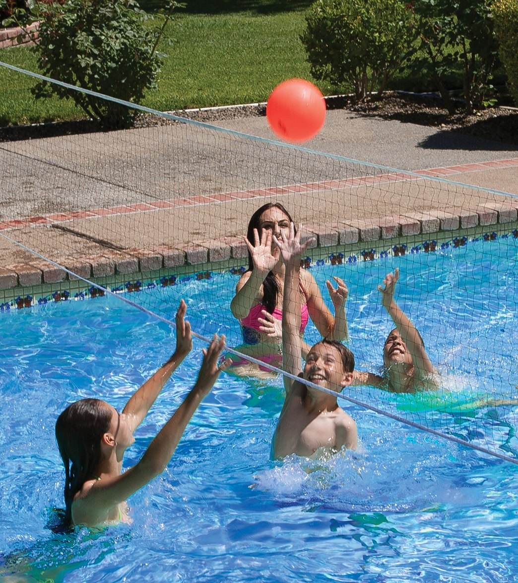 Poolmaster Combo Poolside Basketball/Volleyball Game
