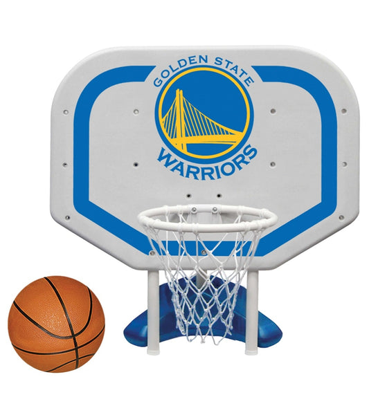 Poolmaster Golden State Warriors NBA Pro Rebounder Style Poolside Basketball Game