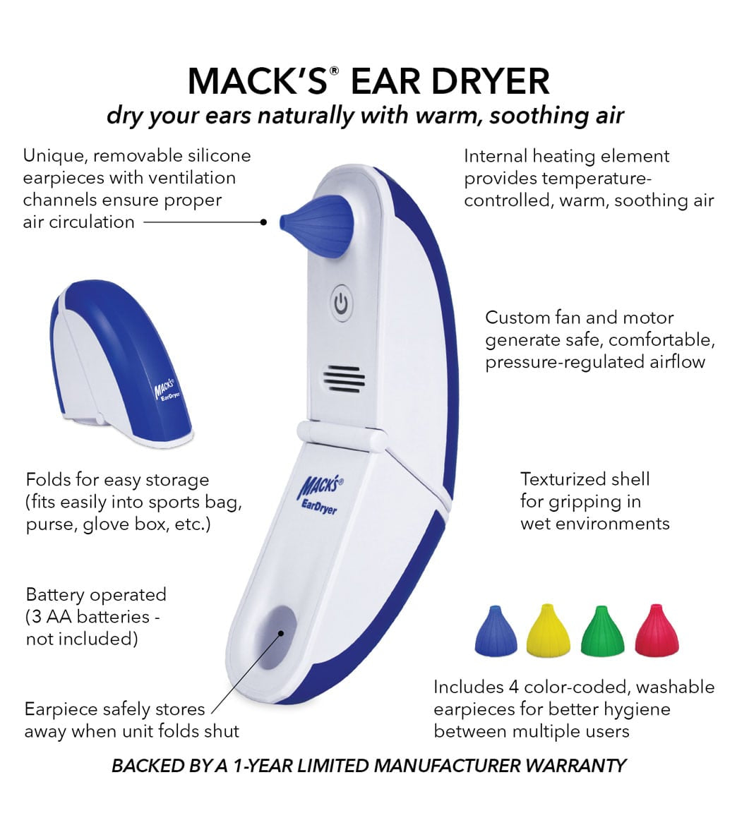 Mack's Electronic Ear Dryer