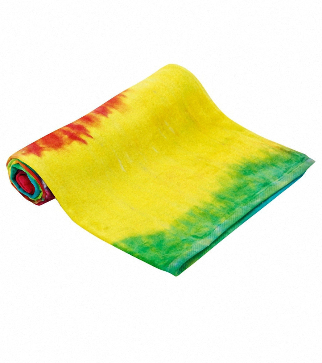 Royal Comfort Terry Velour Tie Dye Beach Towel 30" x 60"