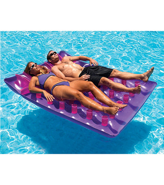 Swimline 78" Pocket Inflatable Dual Mattress