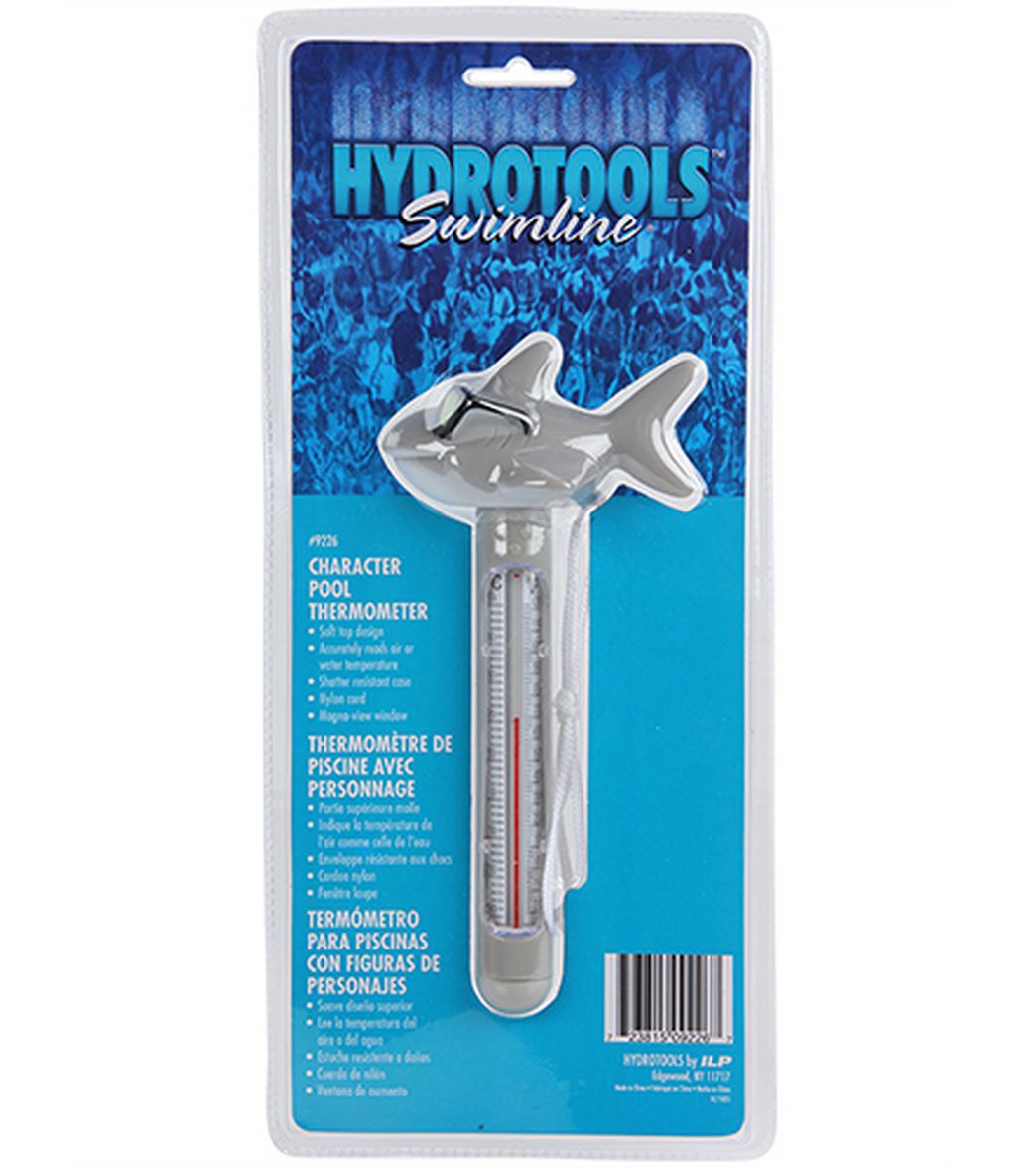 Swimline Shark Soft Top Floating Thermometer