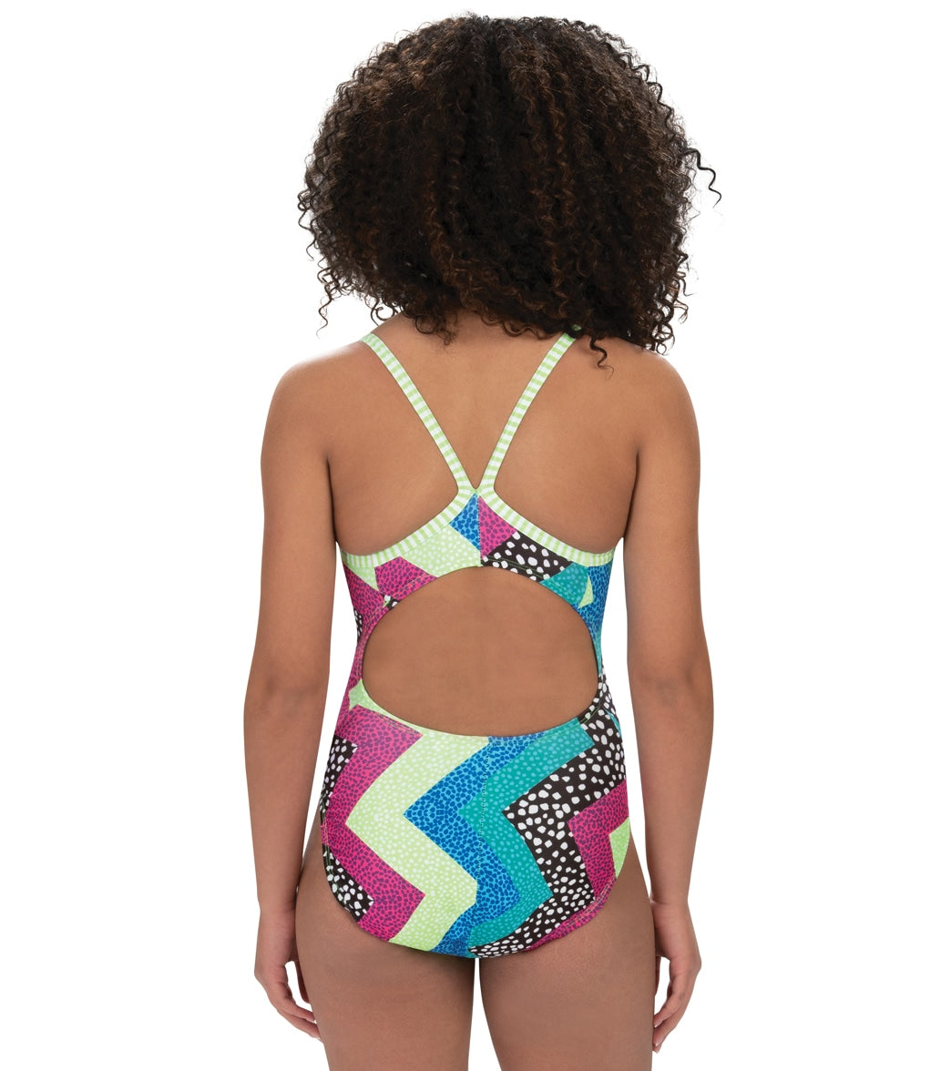 Dolfin Uglies Women's V-2 Back One Piece Swimsuit Cape Town