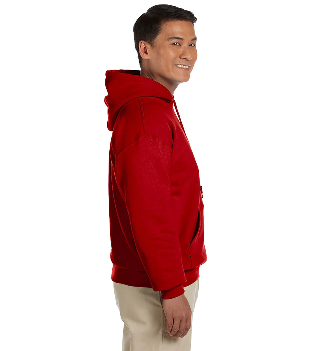 SwimOutlet Unisex Heavy Blend Hooded Sweatshirt Red