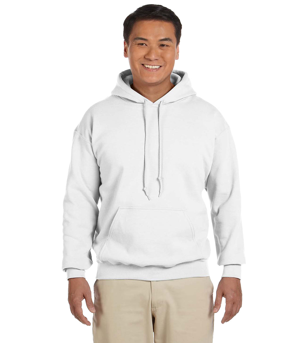 SwimOutlet Unisex Heavy Blend Hooded Sweatshirt White