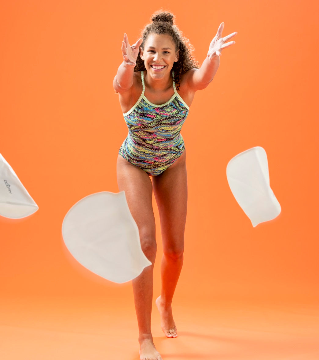 Dolfin Uglies Women's V-2 Back One Piece Swimsuit Lifeline