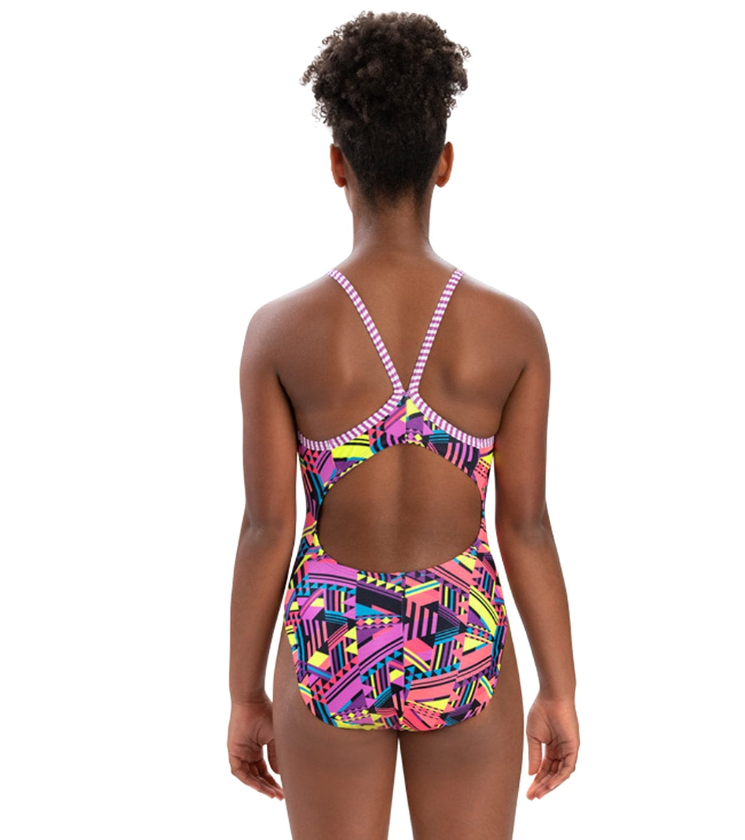 Dolfin Uglies Women's V-2 Back One Piece Swimsuit Intergalactic