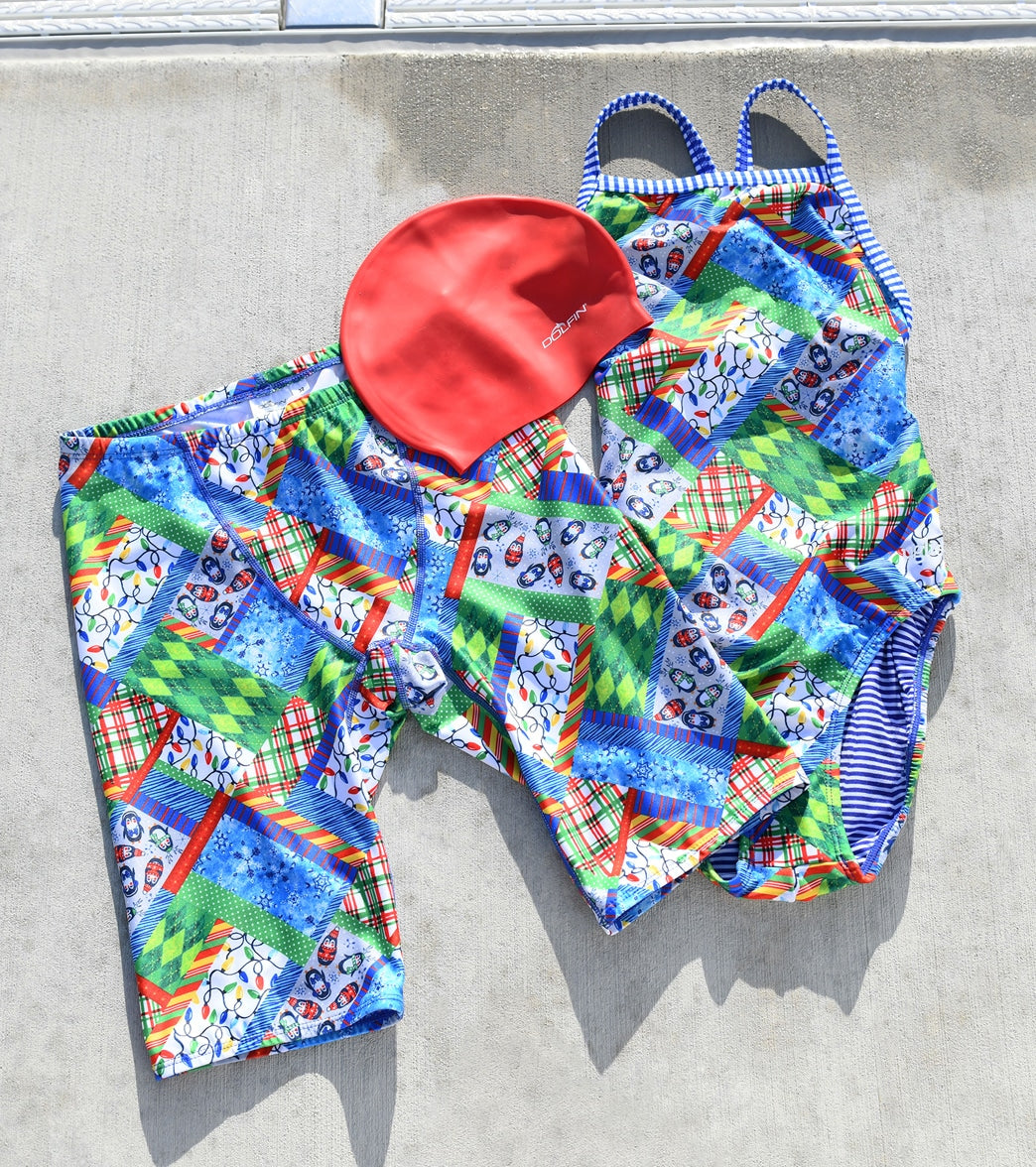 Dolfin Uglies Women's V-2 Back One Piece Swimsuit Snow Day