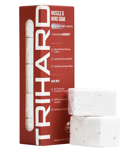 Trihard Muscle & Mind Soak Recovery Bath Salts 13.2oz