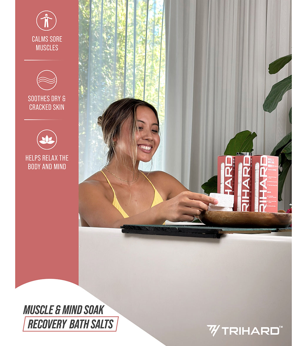 Trihard Muscle & Mind Soak Recovery Bath Salts 13.2oz