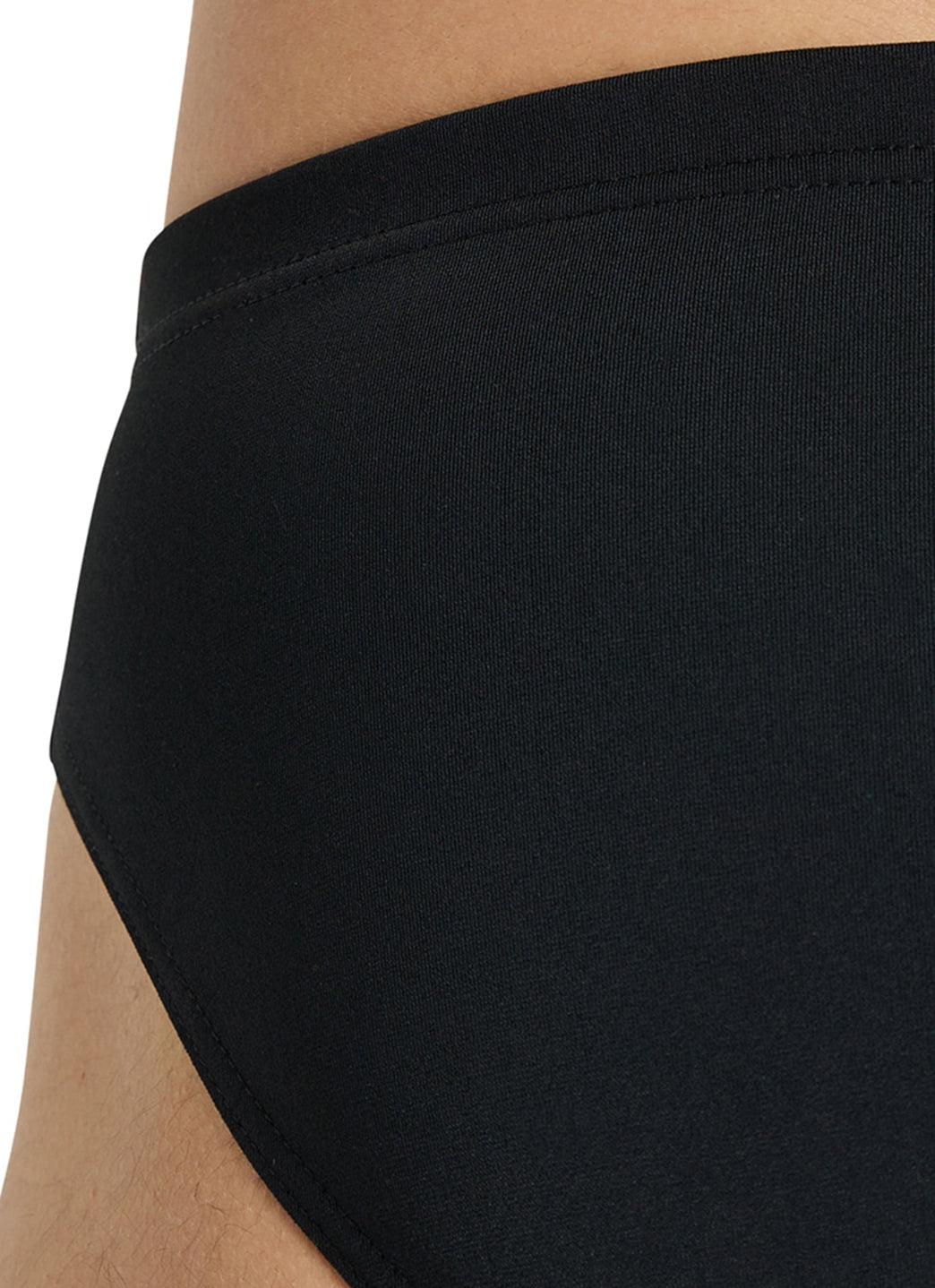 Arena Men's Solid Brief Swimsuit Black/Gold