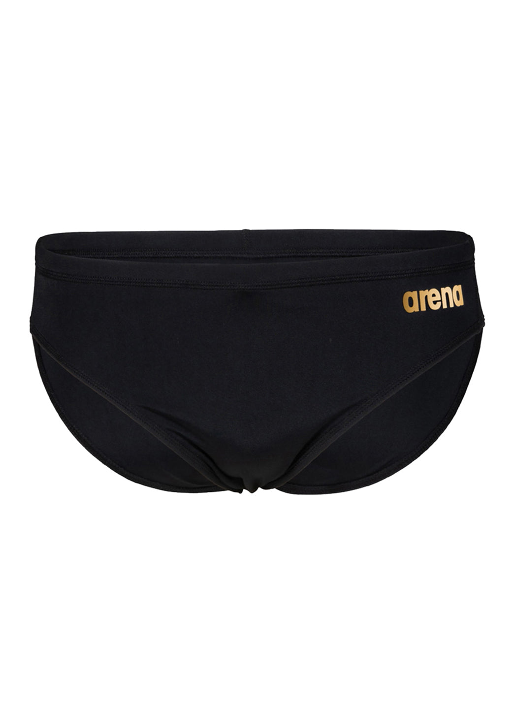 Arena Men's Solid Brief Swimsuit Black/Gold