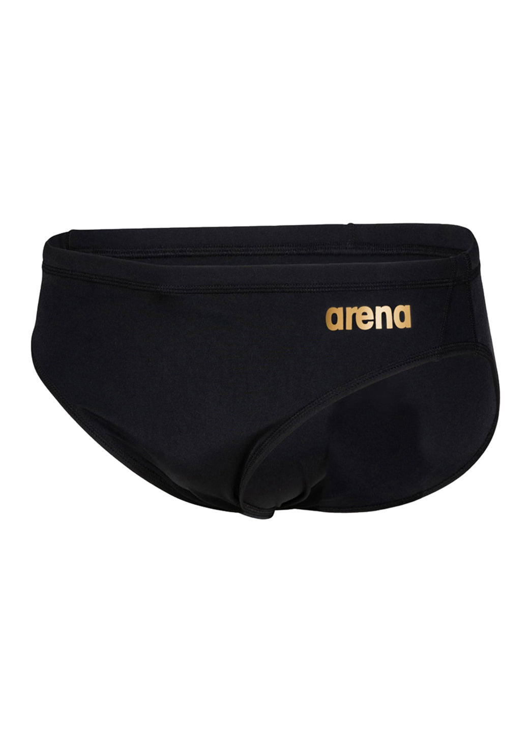 Arena Men's Solid Brief Swimsuit Black/Gold