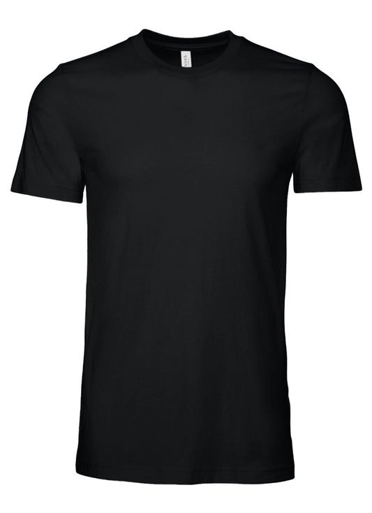 Bella + Canvas Unisex Jersey T-Shirt Black