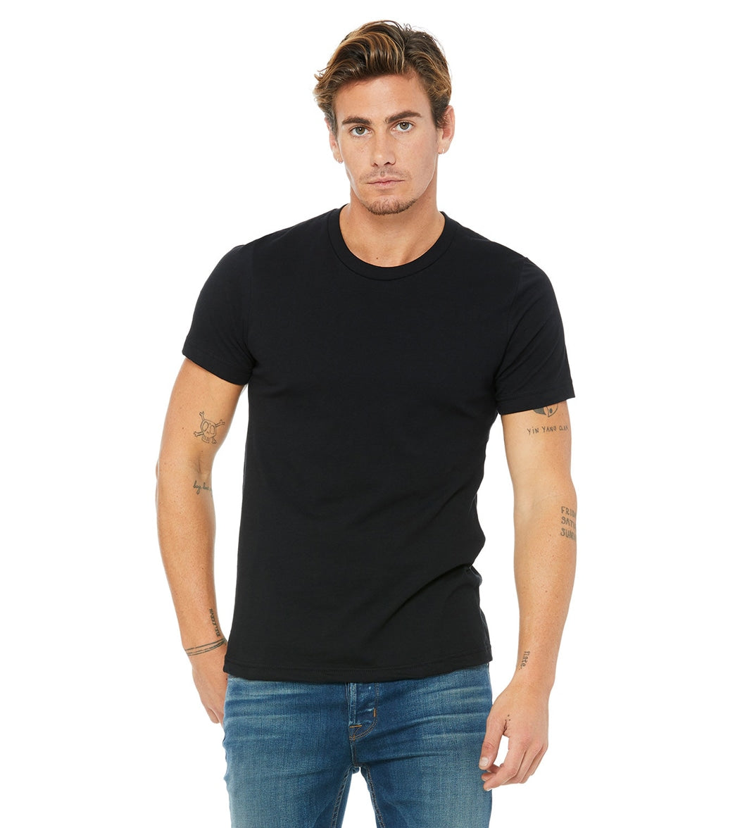 Bella + Canvas Unisex Jersey T-Shirt Black
