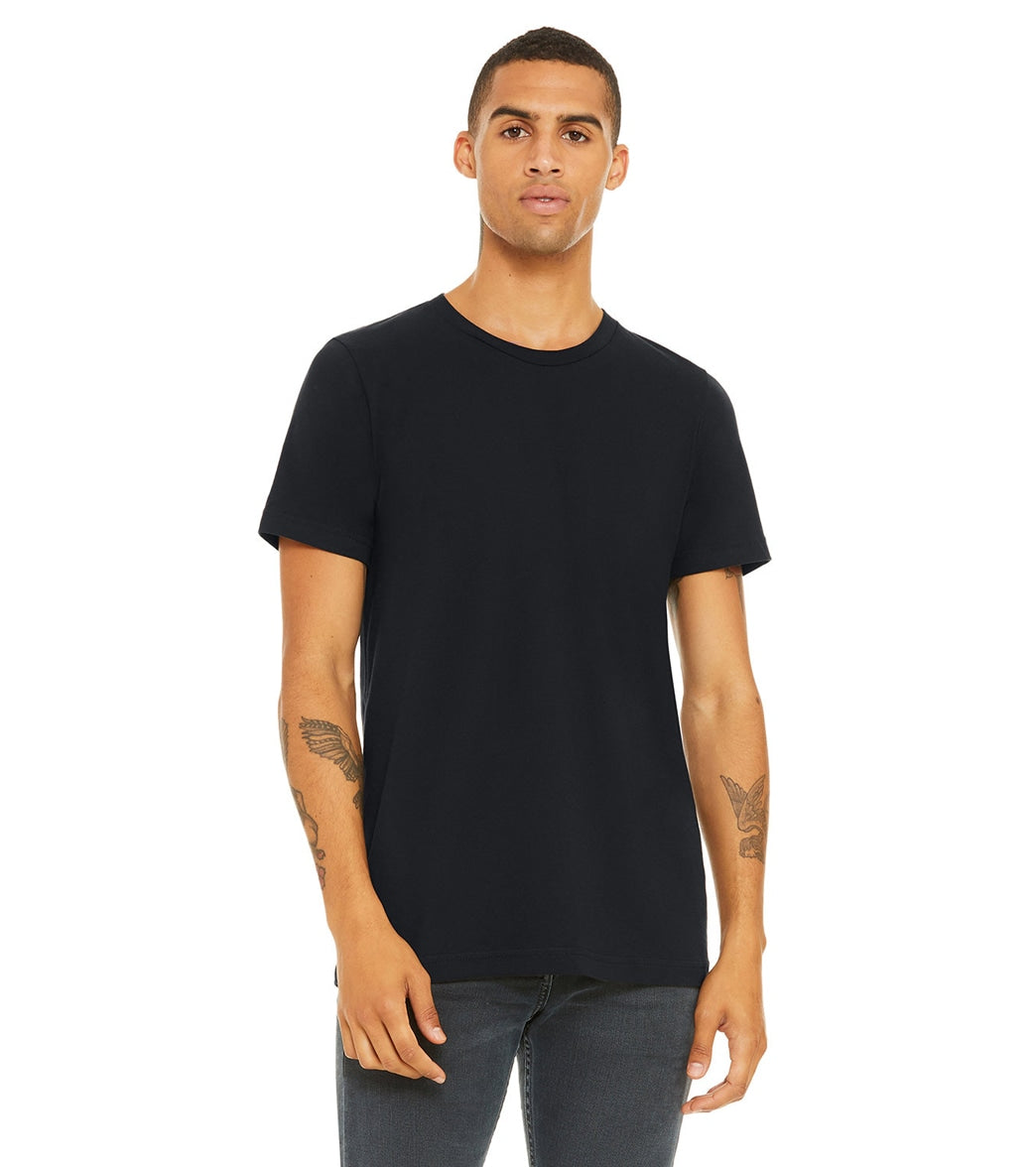 Bella + Canvas Unisex Jersey T-Shirt Vintage Black