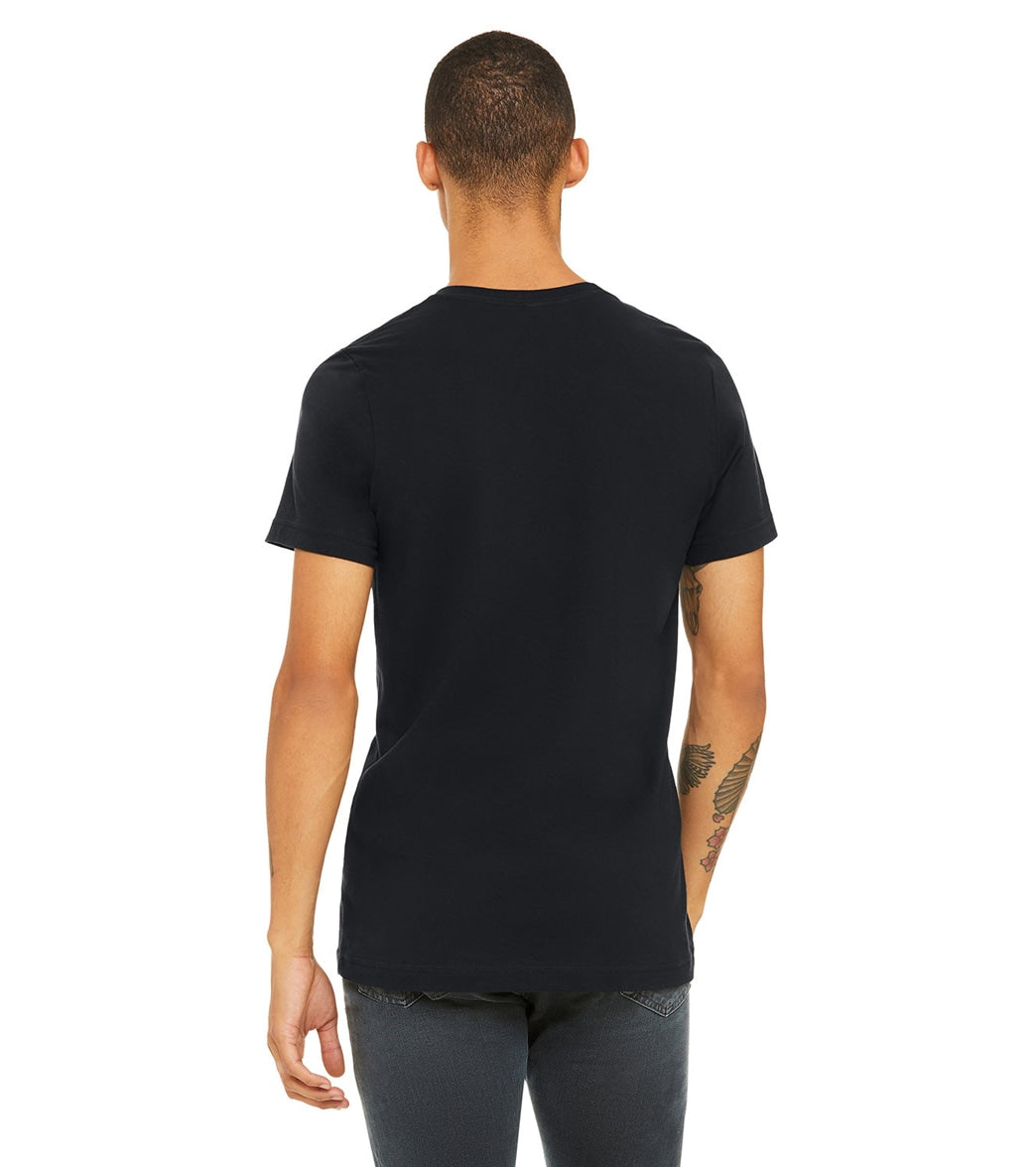 Bella + Canvas Unisex Jersey T-Shirt Vintage Black