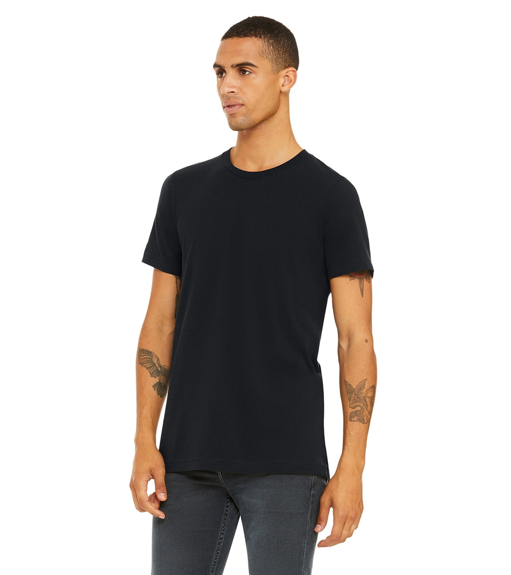 Bella + Canvas Unisex Jersey T-Shirt Vintage Black