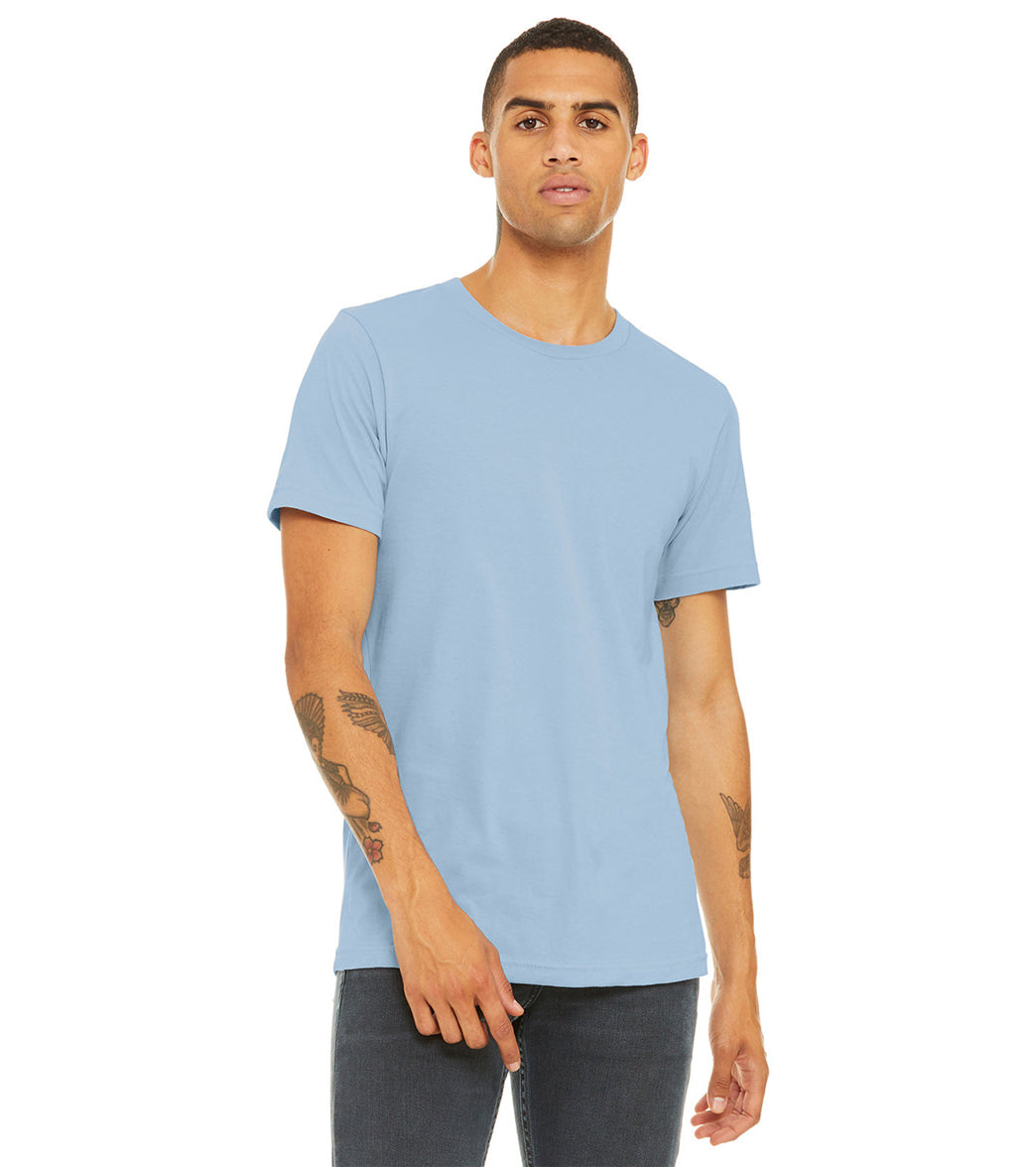 Bella + Canvas Unisex Jersey T-Shirt Baby Blue