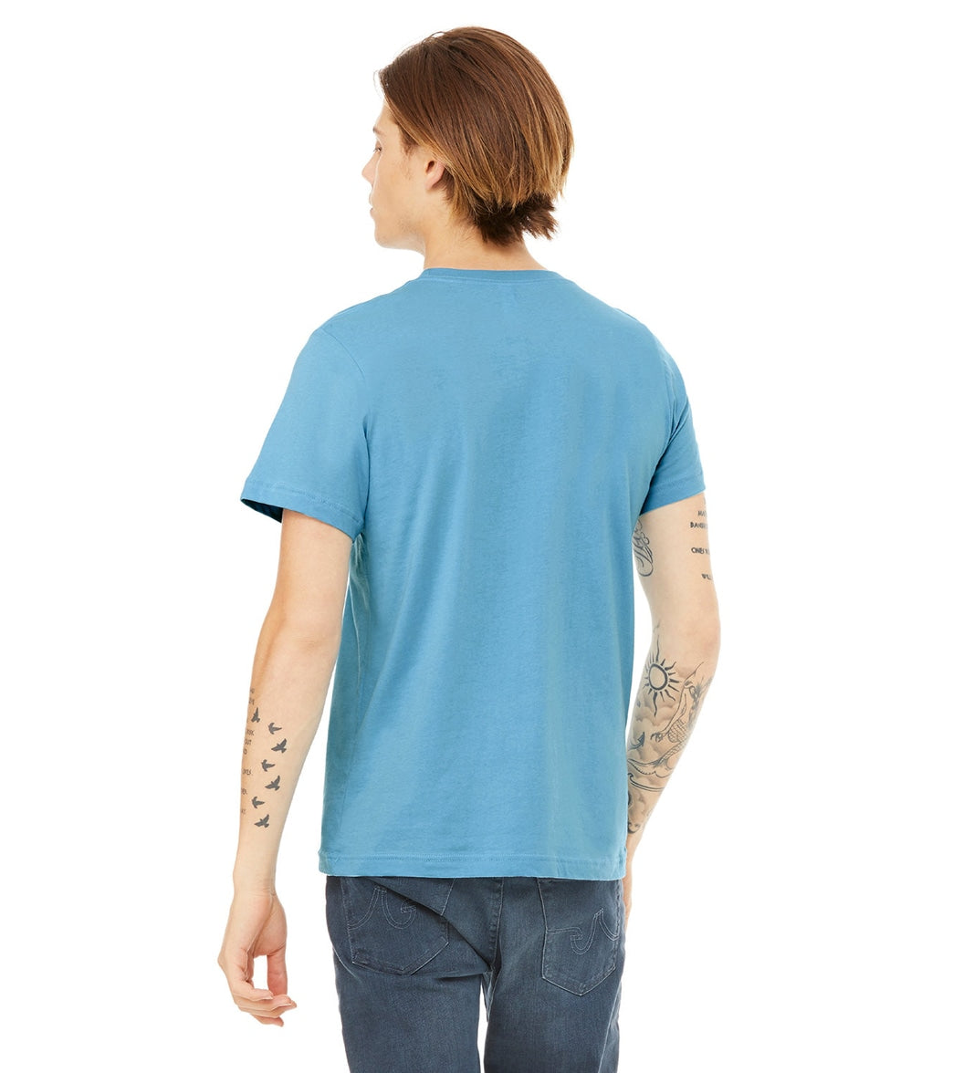 Bella + Canvas Unisex Jersey T-Shirt Ocean Blue