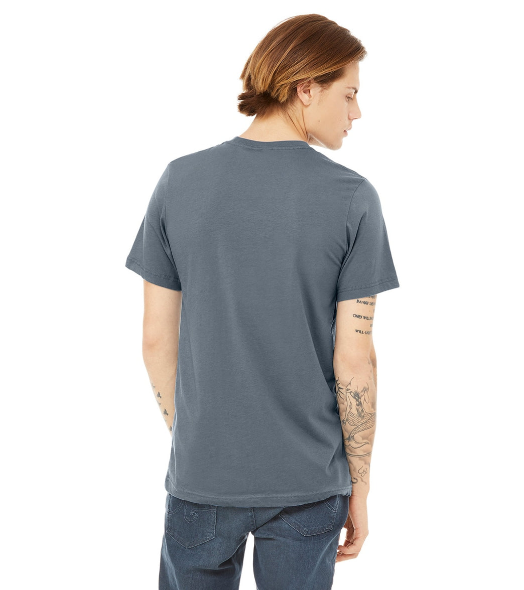 Bella + Canvas Unisex Jersey T-Shirt Steel Blue