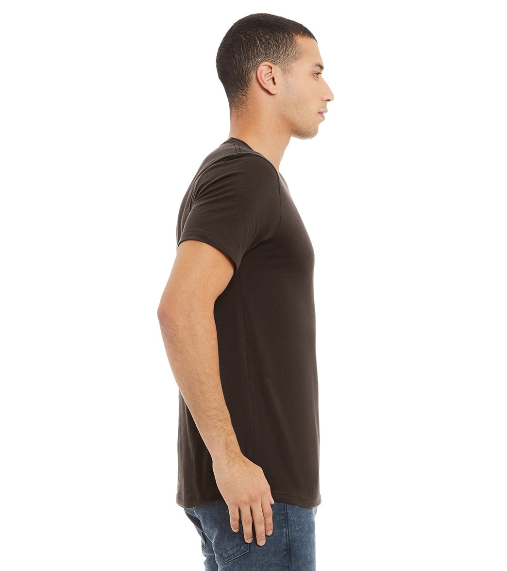 Bella + Canvas Unisex Jersey T-Shirt Brown