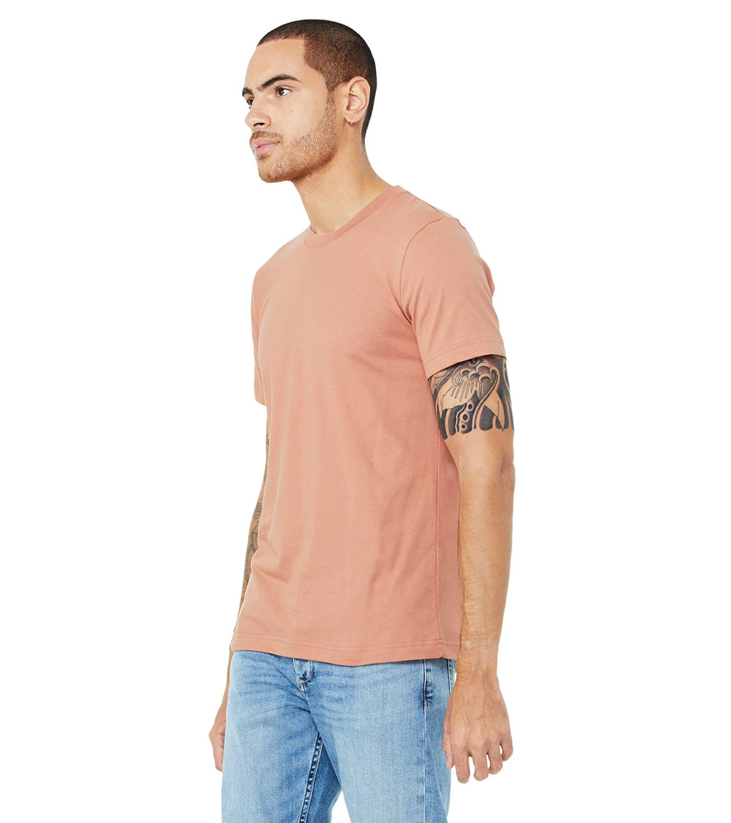 Bella + Canvas Unisex Jersey T-Shirt Terracotta