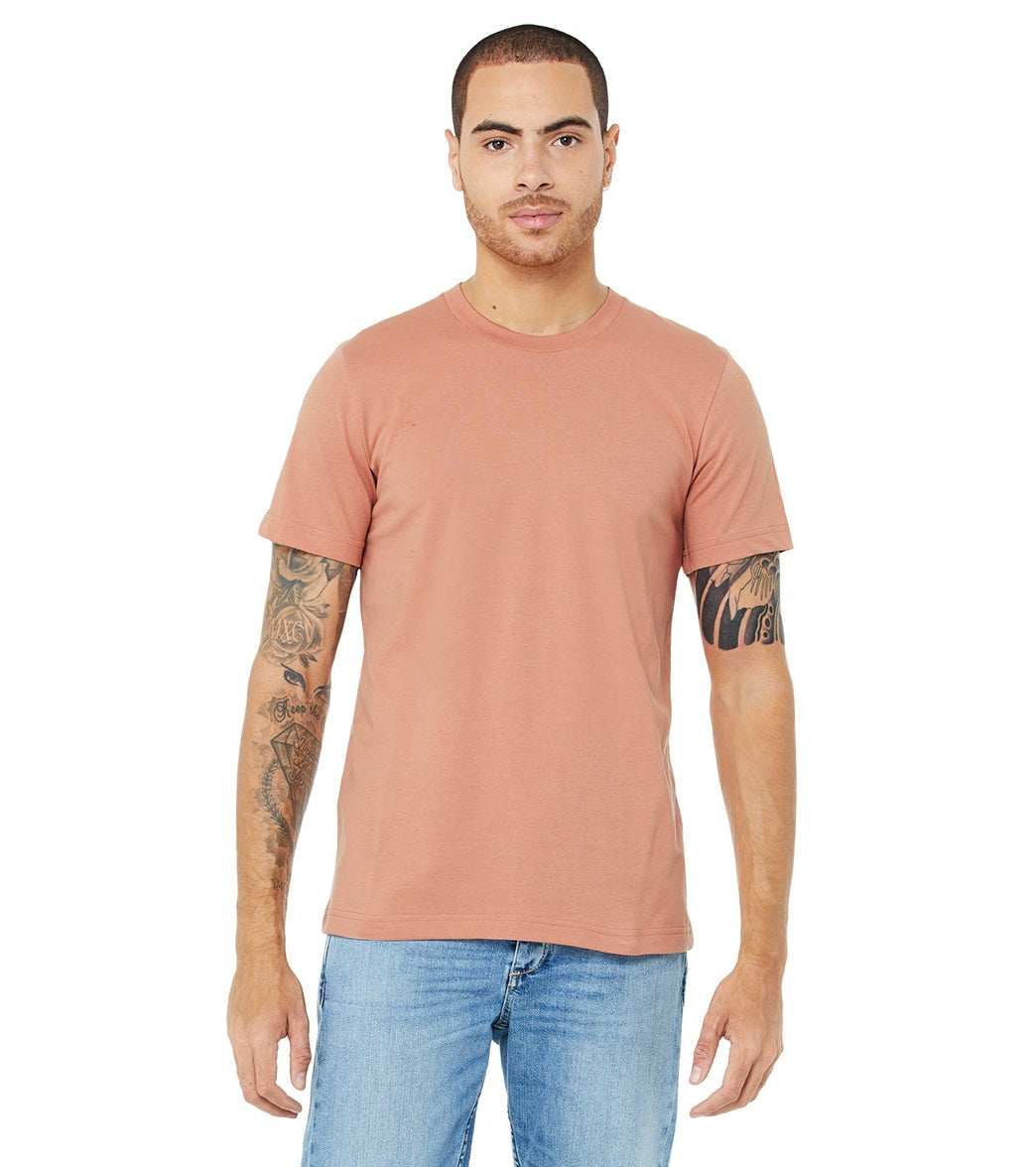 Bella + Canvas Unisex Jersey T-Shirt Terracotta