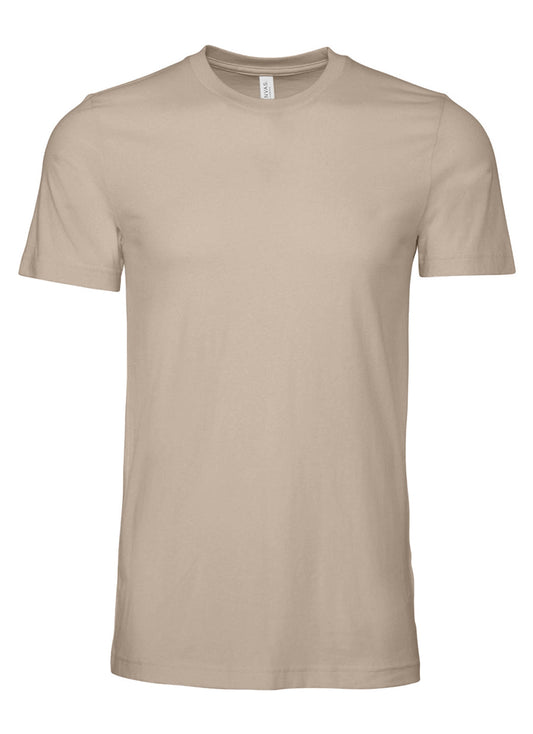 Bella + Canvas Unisex Jersey T-Shirt Tan