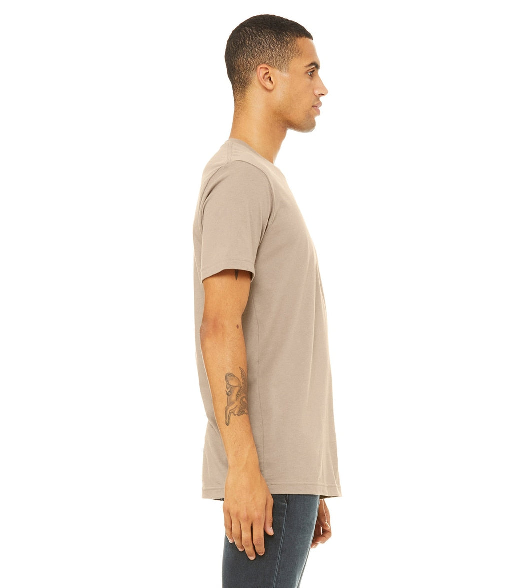 Bella + Canvas Unisex Jersey T-Shirt Tan