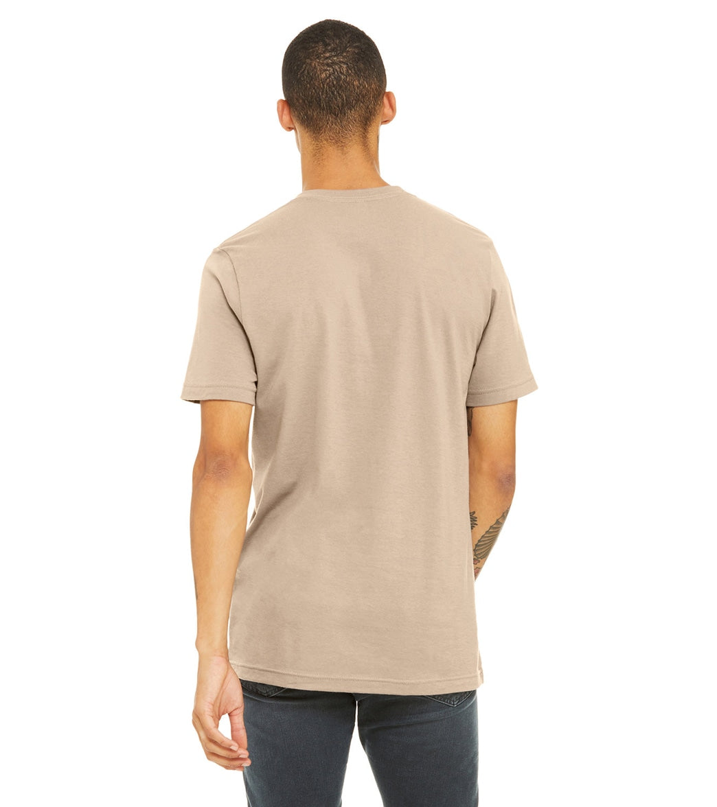 Bella + Canvas Unisex Jersey T-Shirt Tan