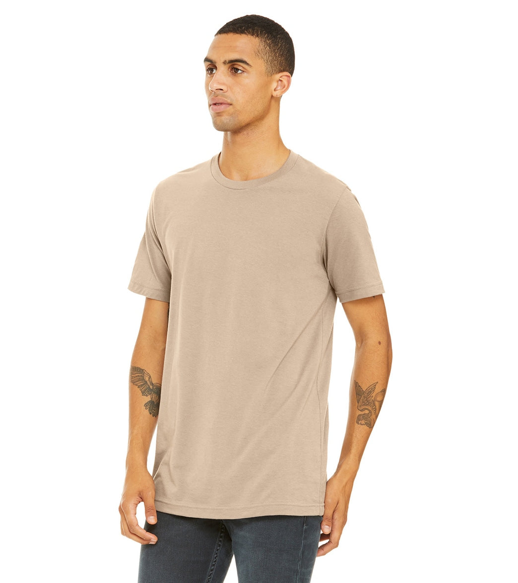 Bella + Canvas Unisex Jersey T-Shirt Tan