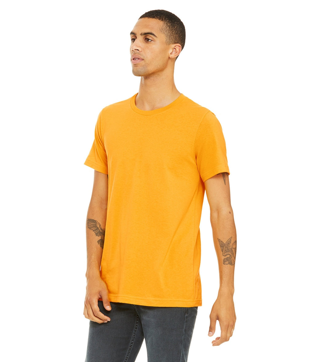 Bella + Canvas Unisex Jersey T-Shirt Gold