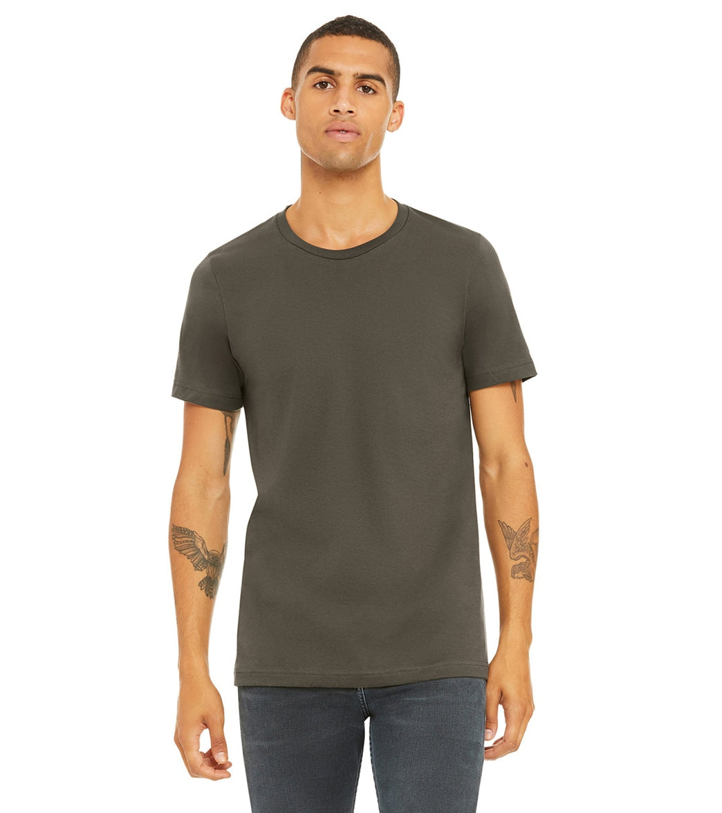 Bella + Canvas Unisex Jersey T-Shirt Army