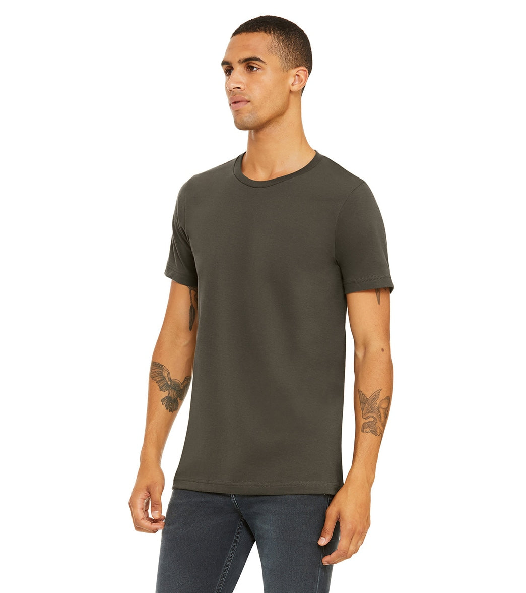 Bella + Canvas Unisex Jersey T-Shirt Army