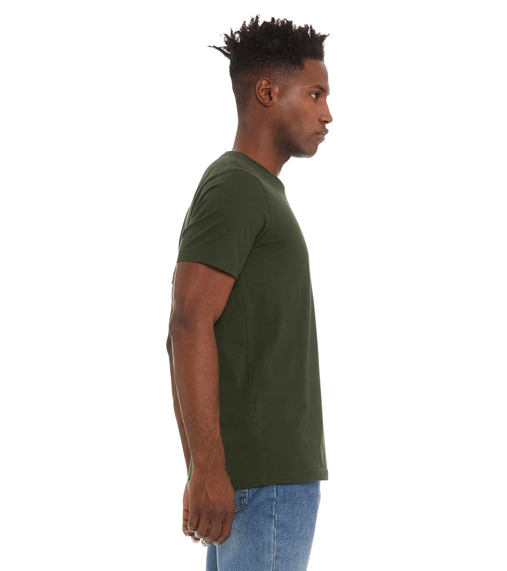 Bella + Canvas Unisex Jersey T-Shirt Dark Olive