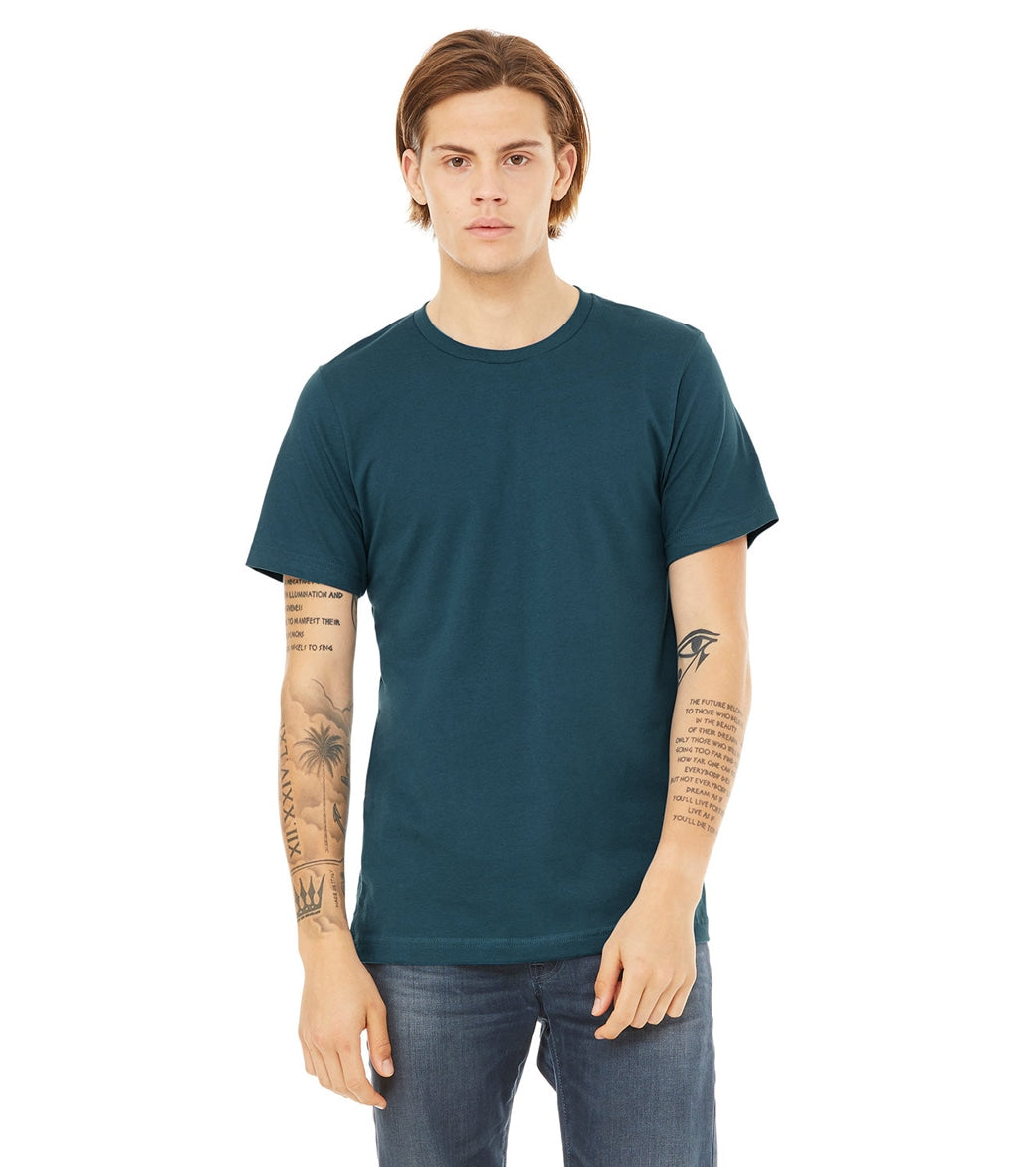 Bella + Canvas Unisex Jersey T-Shirt Deep Teal