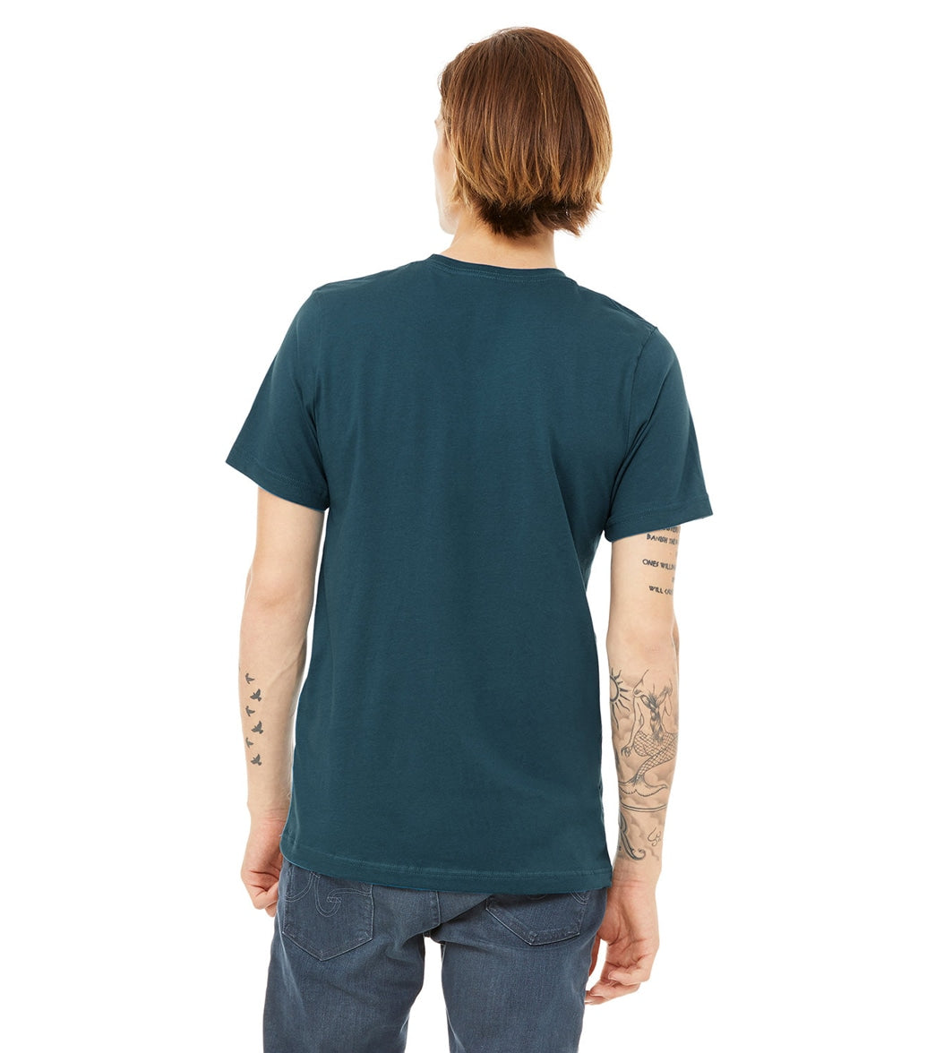 Bella + Canvas Unisex Jersey T-Shirt Deep Teal
