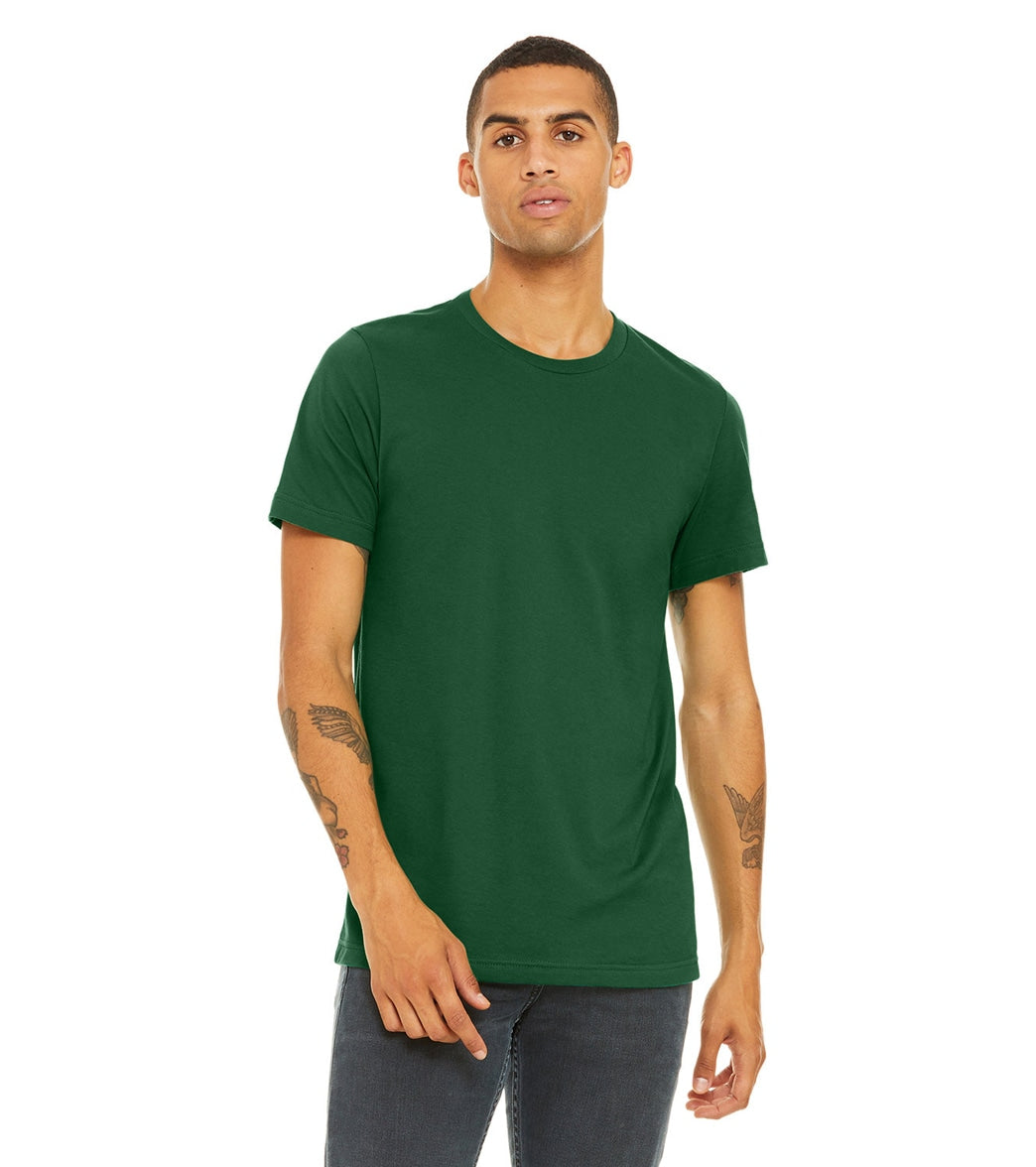 Bella + Canvas Unisex Jersey T-Shirt Evergreen