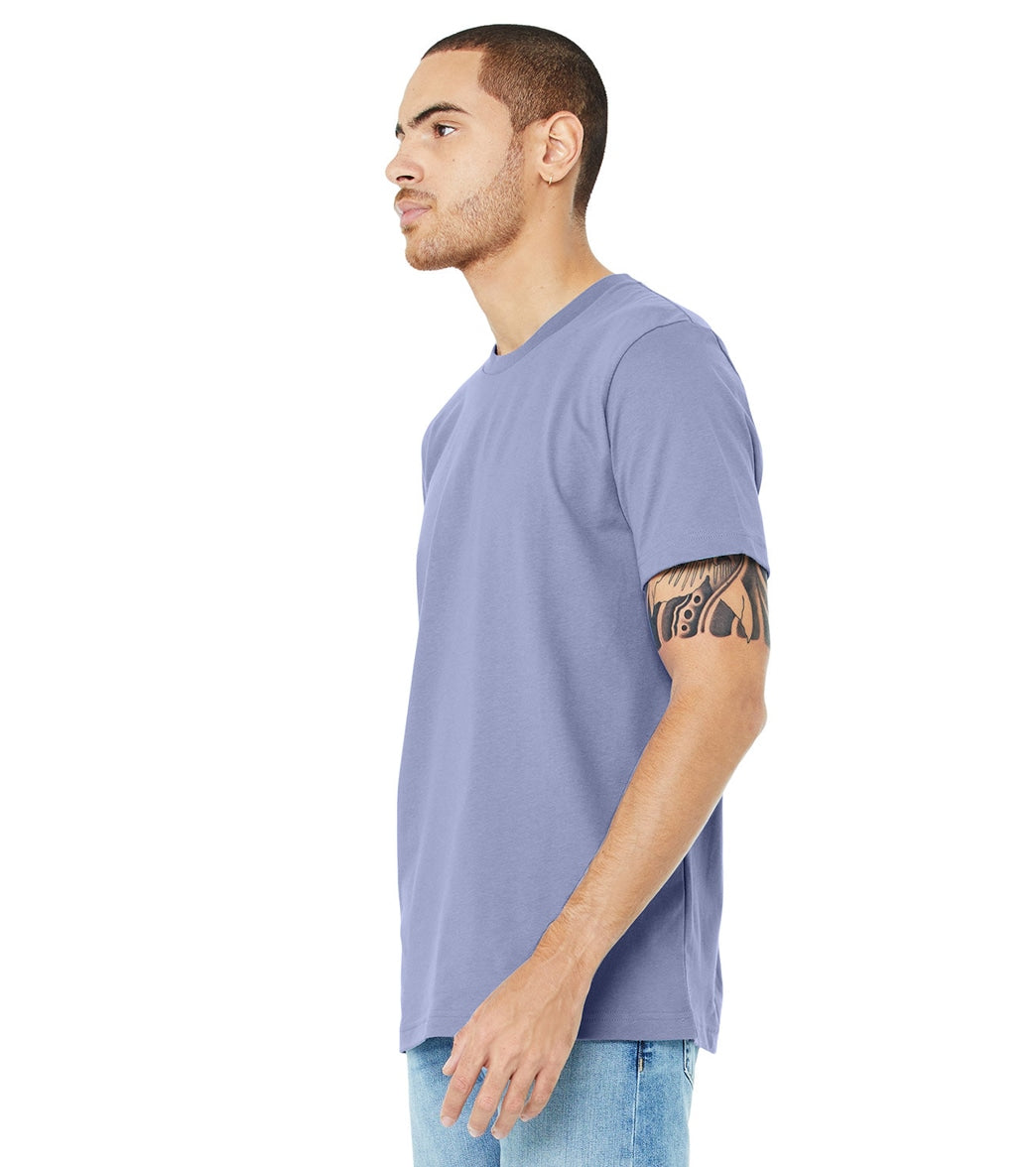 Bella + Canvas Unisex Jersey T-Shirt Lavander Blue