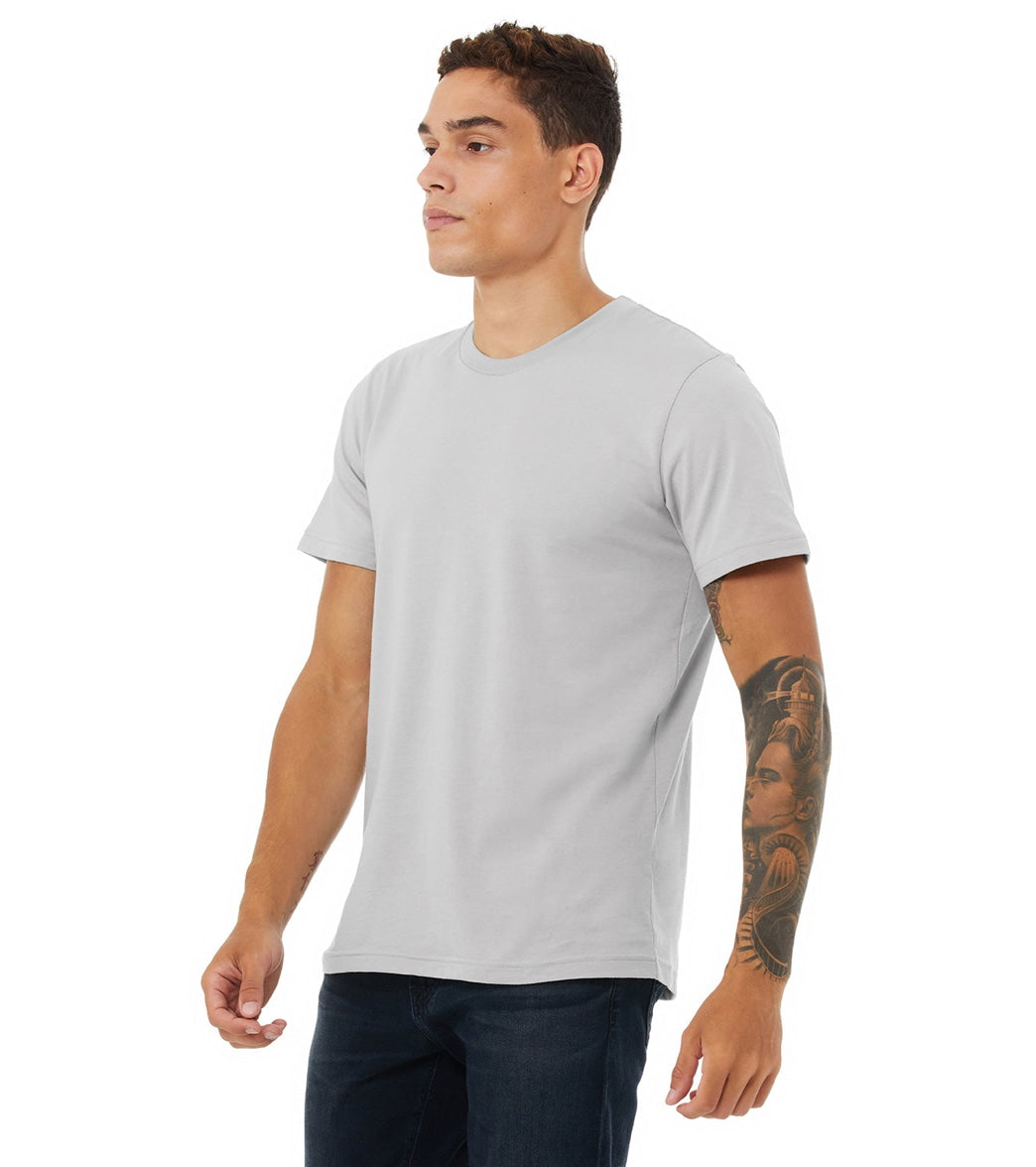 Bella + Canvas Unisex Jersey T-Shirt Solid Athletic Grey
