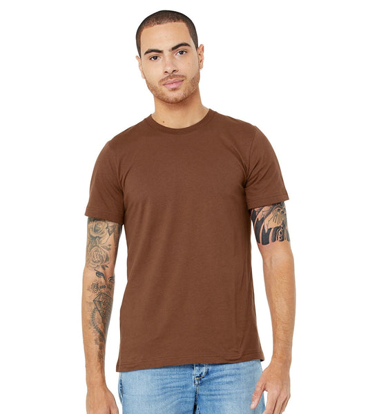 Bella + Canvas Unisex Jersey T-Shirt Chestnut