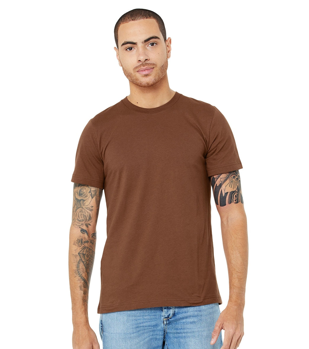 Bella + Canvas Unisex Jersey T-Shirt Chestnut