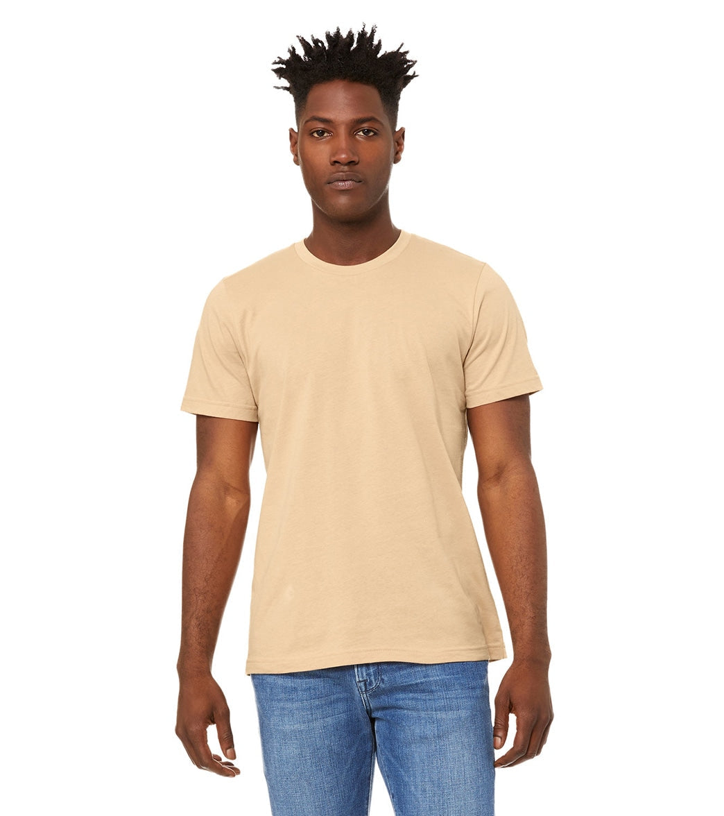 Bella + Canvas Unisex Jersey T-Shirt Sand Dune
