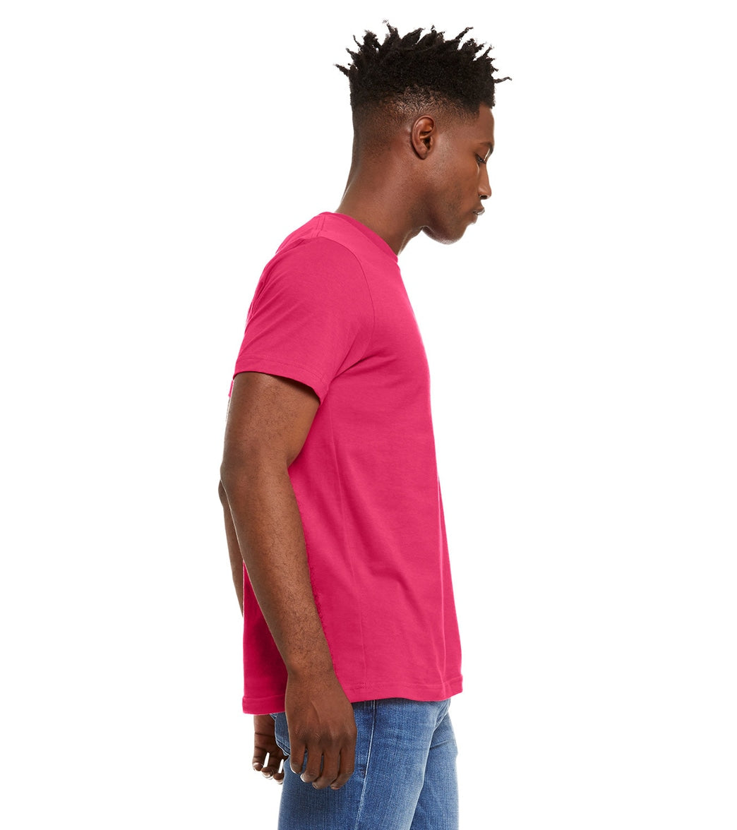 Bella + Canvas Unisex Jersey T-Shirt Fuchsia