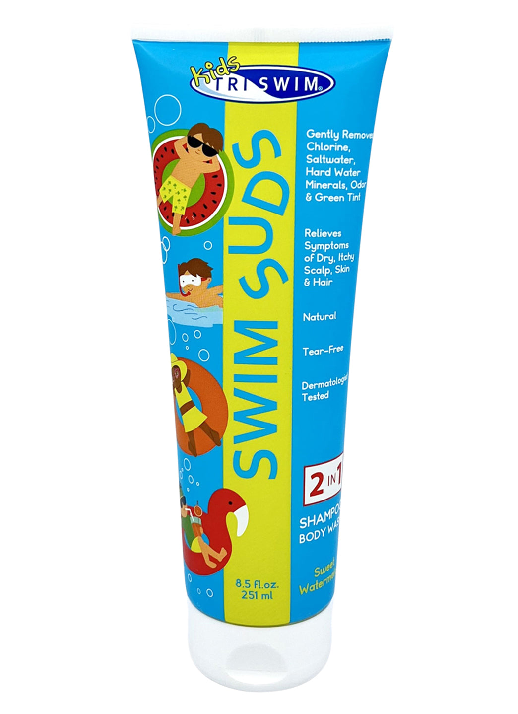 TRISWIM Baby 2-In-1 Natural Tear Free Swim Suds 8.5 oz