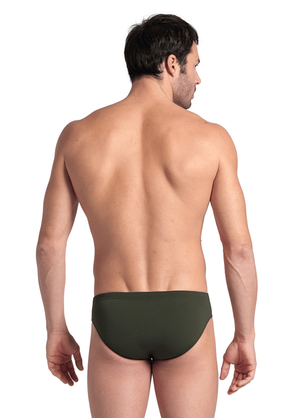 Arena Men's Solid Brief Swimsuit Dark Sage