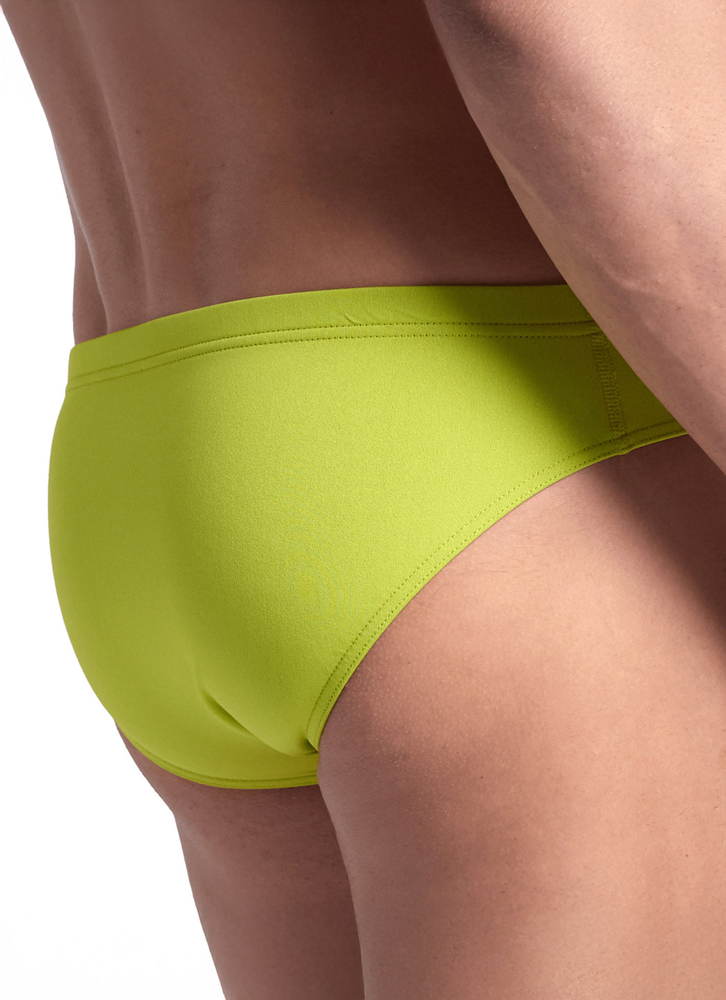 Arena Men's Solid Brief Swimsuit Soft Green